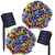 Solar Christmas Lights Solarmks 2 Pack Solar String Lights 72ft 200 LED 8 Modes Waterproof Solar Fairy String Lights for Outdoor, Gardens, Homes, Wedding, Christmas Party,Xmas Tree (Multi-color)