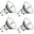 4Pack, GU10 120V 50W MR16 Q50MR16 50 watts JDR Halogen Bulb Lamp