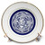 3dRose cp_220439_1 Willow Pattern in Delft Blue White Porcelain Plate, 8"