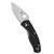 Spyderco Persistence Lightweight Knife with 2.77" Stainless Steel Blade and Durable Black FRN Handle - PlainEdge - C136PBK