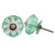Indian Shelf 14 Pieces Bathroom Cabinet Pulls | Marigold Flower Knobs for Cabinets | Mint Farmhouse Kitchen Knobs for Cabinets | Glass Cute Drawer Knobs | Nursery Dresser Knobs | Cabinet Pull Knobs