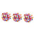 VILLCASE 3600 pcs DIY Colorful Buttons Jacket Button Mini Sewing Button Flatback Wood Buttons Decorative Scrapbooking Buttons Clothes Buttons Craft Buttons Resin Manual Child do it Yourself