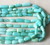 LKBEADS Natural Peruvian Opal Smooth Twisted Rectangle Cube Shaped Beads,Sky Blue Color Beads, 4.5x6.5 mm - 7x19 mm Approx,13.5 Inch Long Strand[E0577] Code-HIGH-33512