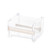 Tape Dispenser Transparent Visible Desktop Washi Tape Dispenser Tape Cutter Roll Tape Holder for Desk Office School Beige Storage Boxes