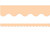 Teacher Created Resources Peach Scalloped Border Trim