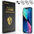 NatuBeau 3 Pack Screen Protector Compatible with iPhone 14 with 3 Pack Camera Lens Protector, iPhone 14 Screen Protector Tempered Glass, 6.1 inch, 9H Hardness, Scratch Resistant, Easy Installation