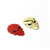 Mikinona 3D Devil Skull Skeleton embelm Badge Sticker Decal Computer Skull Sticker Skull Bone Sticker Window Glass Skull Sticker car Sticker Computer Stickers Car Paste Revise Halloween