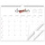 Wall Calendar 2023-2024: 12 Monthly Calendar from Sept. 2023 to Aug. 2024, 14 x 11 Inches Academic Calendar with Twin-Wire Binding, Thick Paper and Ruled Blocks for School Home Office