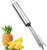 Pineapple Eye Peeler Remover Tool,Multipurpose Pineapple Eye Clip,Pineapple Eye Cutter V Shape Stainless Steel Pineapple Eye Peeler Remover for Home Kitchen Fruit Tool
