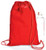 Red Drawstring Backpacks (1 Dozen) - BULK