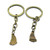 5 Items Keychain Keyring Key Tags Chains Rings Jewelry Bag Charms AA441 Feet Foot Footprints