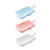 Cabilock 3PCS Pink soap Dish Blue soap Dispenser soap Tray soap Holder soap case soap Drainer