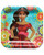 American Greetings Elena of Avalor Dessert Square Plate (8 Count)