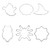 Hemoton 1 Set 6 Pcs Halloween Cookie Cutters pumpkin cookie cutter Metal Cookie Cutter Molds halloween baking molds tins cookie cutters halloween sandwich biscuit 430 stainless steel Soap