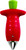 Chef'n StemGem Strawberry Huller, 3.5", Red/Green