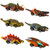 Kizmyee Dinosaur Toy Pull Back Cars, 6 Pack Dino Toys for 6 Year Old Boys and Toddlers, Boy Toys Age 6 and Up, Pull Back Toy Cars
