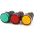 Baomain LED Indicator Pilot Light L22 DC 24V 20mA Green Red Yellow Indicator lamp 3 Pieces