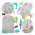 Marine Theme Silicone Fondant Molds Hand-Baking Tool Cookie Moulds Chocolate Mold Candy Mould Cake Silicone Candy Molds