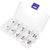 UKCOCO 50pcs Micro USB Connector Replacement USB Socket 5-pin Replacement Adapter 5-pin Jack Socket USB Replacement Adapter Micro USB Female Socket Connector Copper Receptacle All Bronze