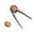 Nut Cracker Tool Walnut Clamp Pecan Cracker 3 in 1 Nutcracker Plier Opener for Melon Seeds Walnut Chestnut (Sliver)