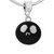 Sexy Sparkles Nightmare Before Christmas Charm Bead Compatible for Most European Snake Chain Bracelets (Black A)
