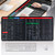 Quick Key Super Large Anti-Slip Keyboard Pad - with Office Software Shortcuts Pattern, 31.5 * 11.8in Large Mouse Pad for Desk Shortcuts,Keyboard Shortcut Mouse Pad, Keyboard Mats for Desk