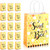 Containlol 16 Pcs Bee Party Favors Honey Bee Gift Bags Bee Theme Goodie Bags Sweet As Can Bee Candy Bag Bee Present Bags with Handle for Birthday Party Baby Shower Supplies