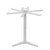Noodles Drying Rack Holder,Portable Pasta Spaghetti Dryer Hanging Stand Practical Collapsible Six-claw Kitchen Tools,Collapsible Spaghetti Dryer Stand Kitchen Noodle Drying Tools(White)
