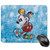 YTMYAN Gaming Mouse Pad , Personalized Design Anime Mousemat Non Slip Rubber Mouse Pads Office Round Mouse Mat (Black Mickey)