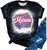 American Flag T Shirt Women 4th of July Patriotic Shirt Funny Leopard USA Star Stripes Tee Summer Short Sleeve Tops