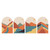 Boho Wall Decal - Arch Wall Stickers Mountain Wall Mural Wallpaper Peel and Stick Living Room Wall Decor (Wall Decal Art-4)