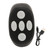 Multi Function Bluetooth Remote Control, Ring Design Wireless Smart Finger Remote Phone Selfie Shutter for Home (Black)
