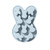 10Cavities Silicone Fondant Moulds Baking Tools Rabbit Shaped Candy Molds Chocolate Mould Silicone Material for Baking
