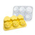 Heart Rose Ice-Cube Tray Silicone Mold Easy-Release Multifunction Baking Molds Ice-Cube Trays Rose-Ball Maker Molds Ice Cube Tray Silicone Mold Rose-shaped Ice Cube Mold