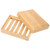 Sink Tray Wooden Soap Holders Bathroom Soap Dish Natural Bamboo Bar Soap Holder with Lid Handmade Wooden Bamboo Soap Box Tray for Shower Bathroom Bamboo Serving Tray