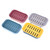1 Set 4Pcs Soap Holder Plastic soap draining Dish Soap Case Holder Bathroom Soap Dishes Kitchen soap Dish soap draining Tray Soap Tray Travel No Punching Drain Tray