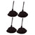 Healeved 4 pcs Duster Desktop Sweeper Wizard Broom Straw Broom Small Table Brush Desk Broom Computer Cleaning Supplies for Cars Handle dust Sweeper Office Cleaning Brush Household Fiber