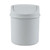 Doryh 0.5 Gallon Mini Plastic Trash Can with Lid, Gray, Tiny Desktop Garbage Can