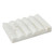 Creative Co-Op Contemporary Carved Marble Bathrooms Soap Dish, White