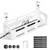 Under Desk Cable Management Tray, Cinati Cable Management Under Desk No Drill, Metal Cable Management Box with Desk Cord Organizers & Desk Cable Management Kit to Conceal Wire for Office Home, White