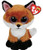 Ty Beanie Boos 6-Inch Slick Brown Fox Plush (free gift with purchase)