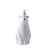 Cute Polar Bear Soap and Lotion Dispenser for Kitchen or Bathroom,White