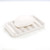 Soap Dish, Ceramic Self Draining Soap Holder, Beige Bar Soap Holder for Shower, Soap Dishes for Bathroom, Easy to Clean Keeps Soap Dry, ANTIS'S HOME