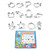 Marine Life Series Cookie Mold Baking Tool Biscuit Cutter Stainless Steel Material Cookie Cutting Moulds Biscuit Mold Stainless Steel Cookie Molds