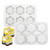 6 Cavity Round Flower Silicone Cake Mold for Chocolate Mousse Ice Cream Dessert Pastry Baking Pan Mould Decorating Tool