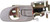Evan Fischer Interior Door Handle Compatible with SEPHIA 98-01 Front OR Rear RH Inside Beige