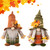 Autumn Gonk 2PCS Gnomes Plush Fall Gnomes Plush Sunflower Maple Leaf Women and Men Thanksgiving Gnomes Harvest Gnome Fall Decorations for Home Table Thanksgiving Decor Halloween Gnomes Pumpkin Decor