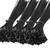 400Pcs Zip Ties 10inch Black Zip Ties Assorted,Multi-Purpose Self-Locking Nylon Cable Ties Cord Management Ties (10inch*400,Black)