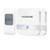 Wireless Doorbell Chime, VICKSUNE Chime Kit Operating at Over 1000 Feet, 52 Melodies to Choose From, 4 Volume Levels and LED Flash (2 receivers + 1 push button)