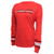 NCAA Utah Utes Women's Campus Specialties Long Sleeve Fan Tee, Large, Red